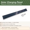 Solar Panel for Motorized Shades - 1